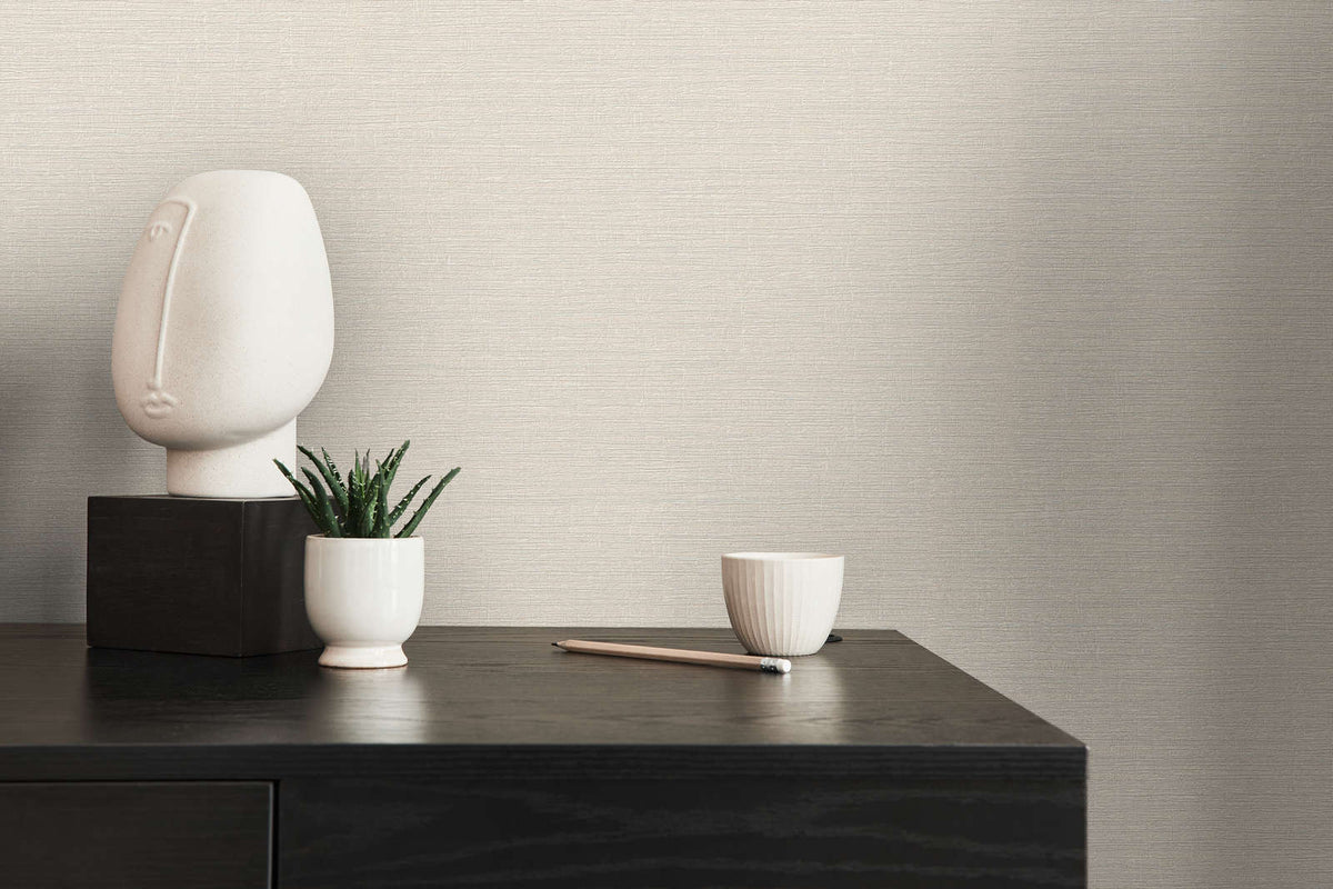 The Biscuit Weave | Warm Beige & Cream Luxe