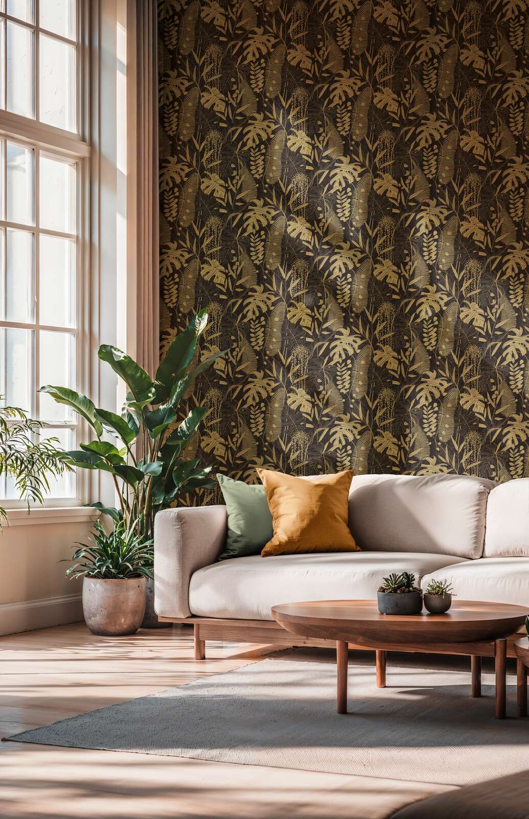 The Olive Peristyle | Deep Black Luxe