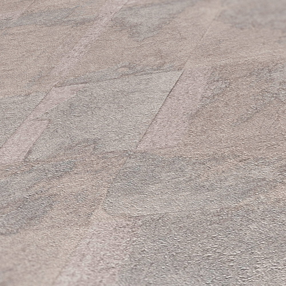Close up of the foam structure and silver highlights of The Mosaic Cloister | Mauve Silver Luxe