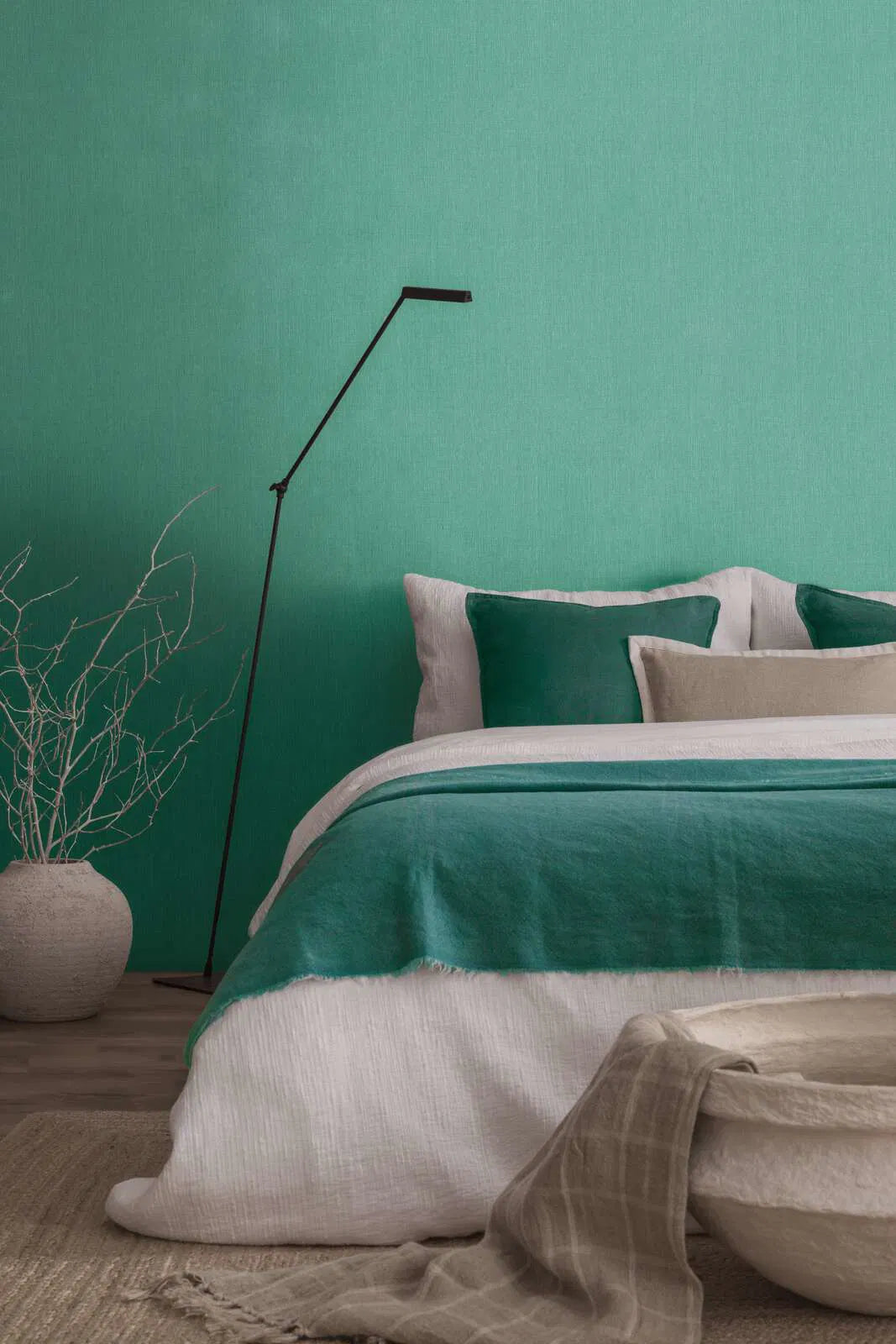 The Azure Slub | Teal Silk Luxe