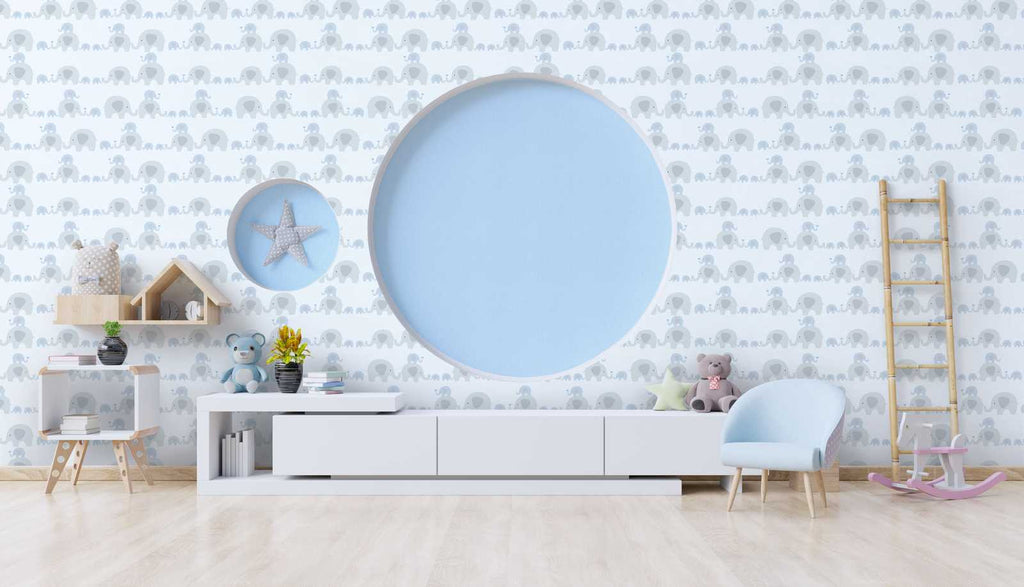 The Maple Playhouse | Azure & Smoked Grey Luxe
