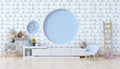 The Maple Playhouse | Azure & Smoked Grey Luxe