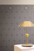 The Gilded Lattice | Grey Smoked Grey Luxe