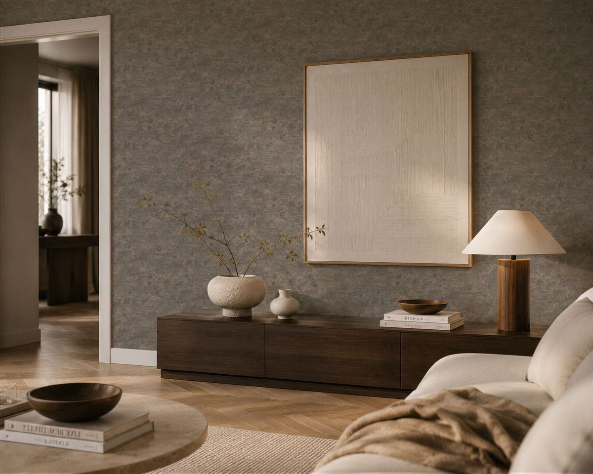The Pine Hall | Deep Black & Smoked Grey Luxe