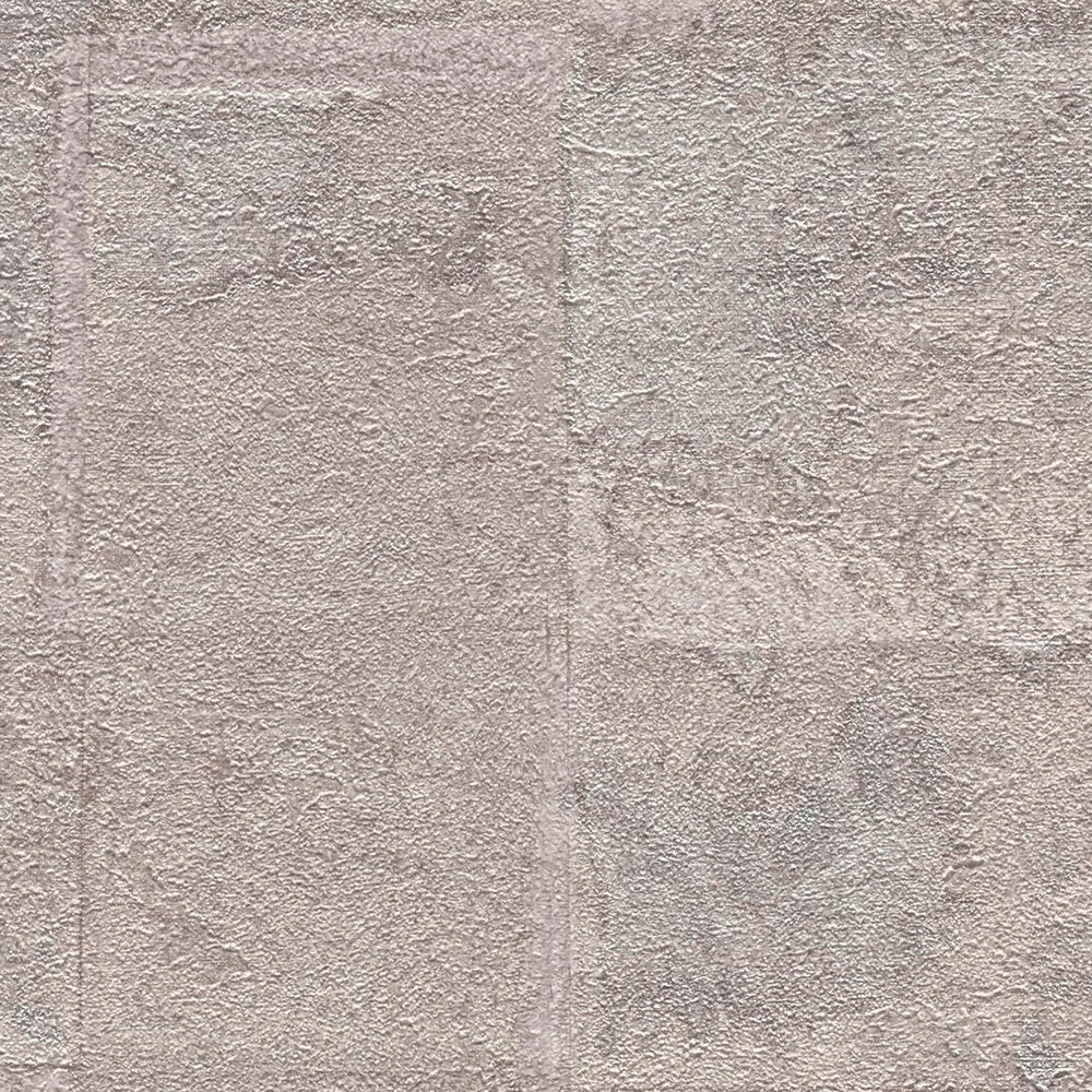 Detail of the pink toned stone tiles on The Mosaic Cloister | Mauve Silver Luxe