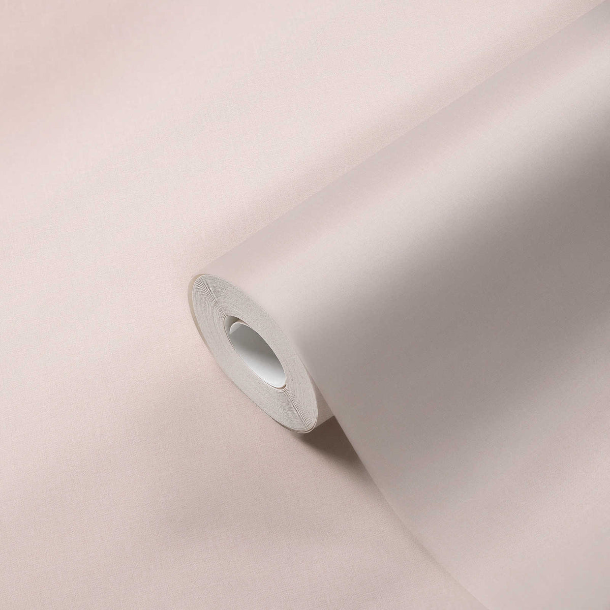Roll of The Dupion Draper | Blush Luxe partly unrolled, 0.53 m × 10.05 m
