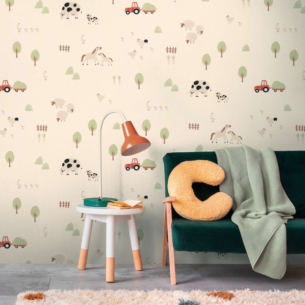 The Silt Playroom | Beige Warm Beige & Sage Luxe