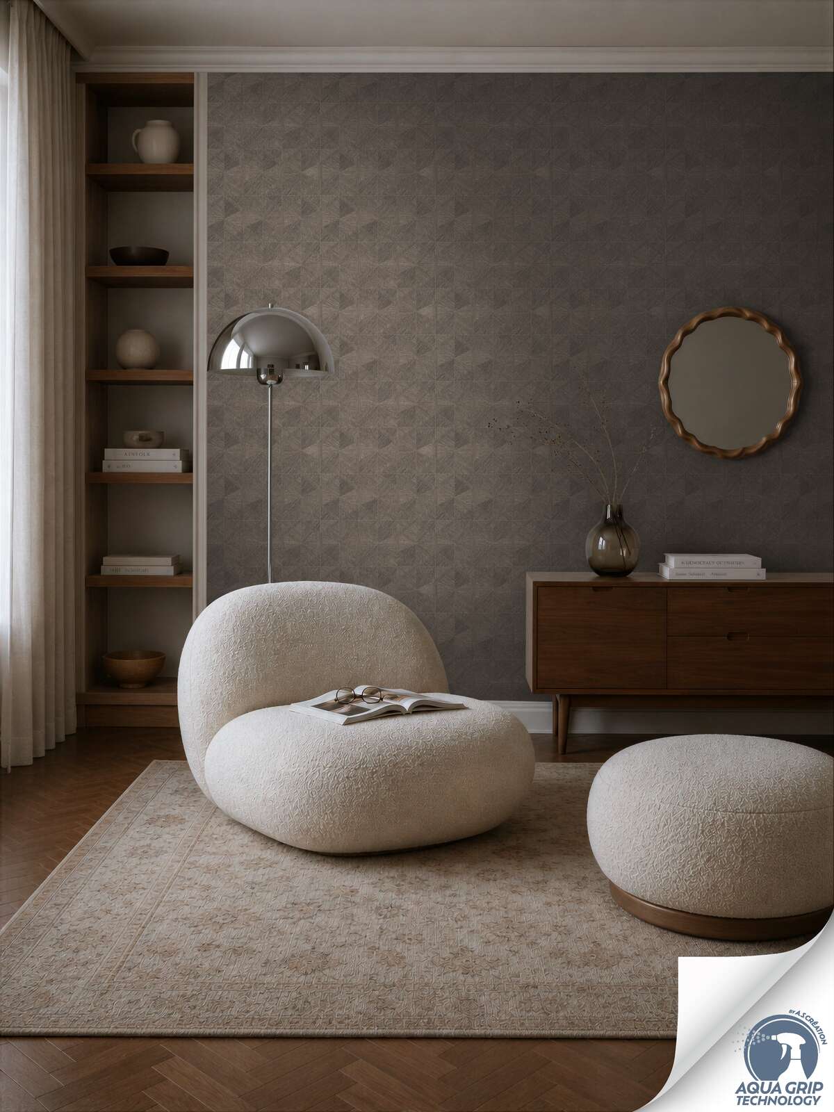 The Moss Verse | Earthy Brown & Smoked Grey Luxe