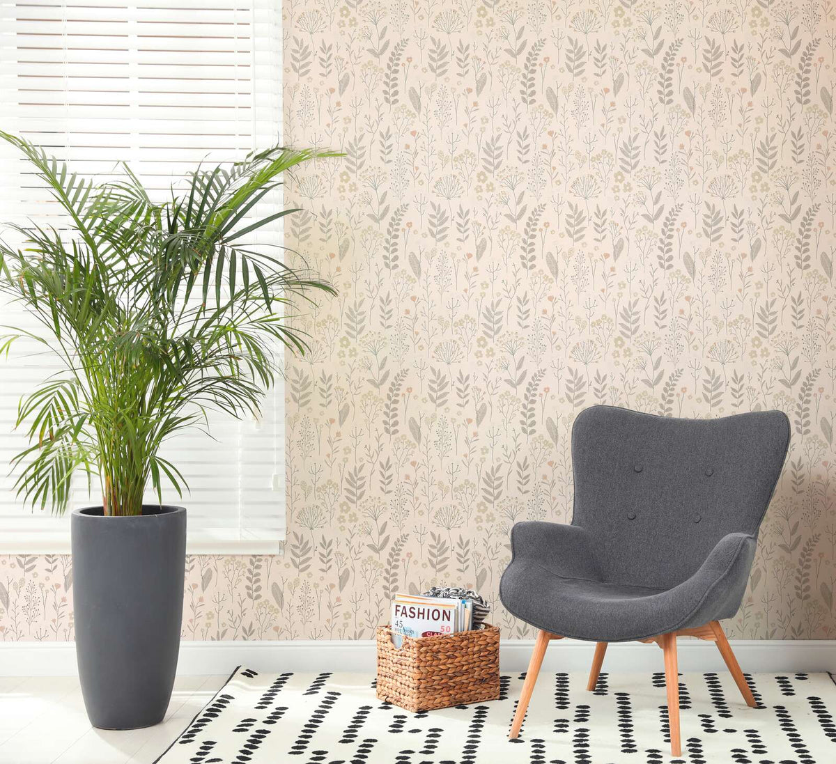 The Jade Campanile | Warm Beige & Violet Luxe