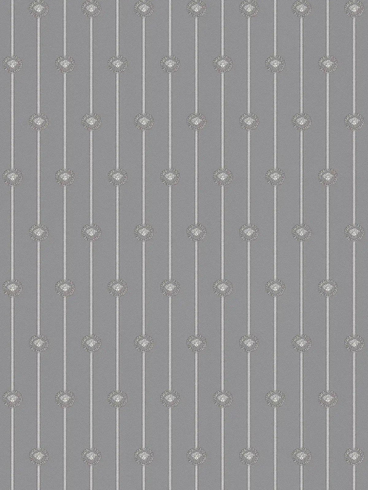 The Imperial Damask | Grey Smoked Grey Luxe