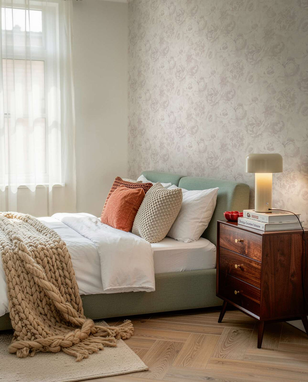 The Atlas Linen | Cream & Smoked Grey Luxe