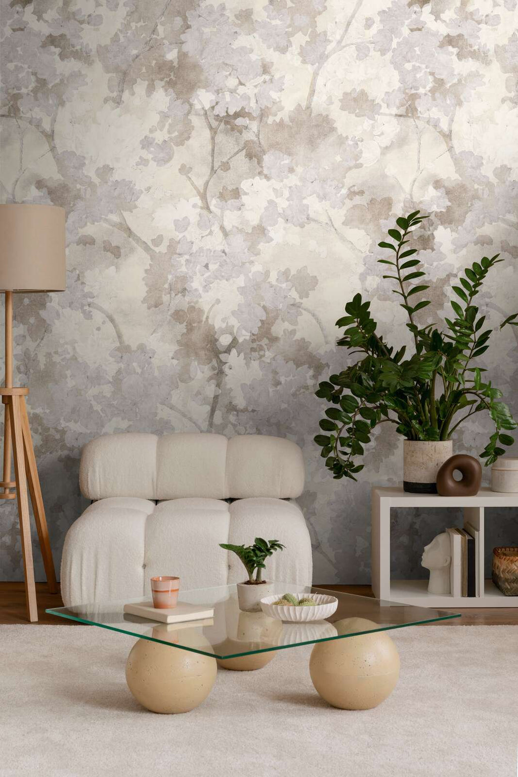 The Clove Loggia | Cream & Smoked Grey Luxe
