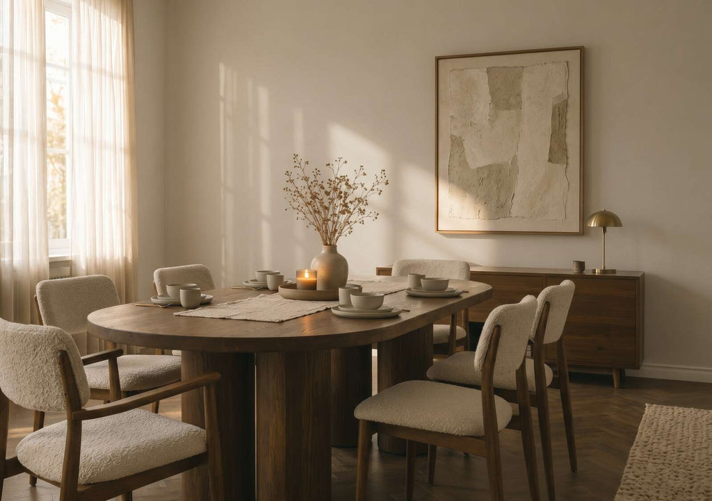 The Reed Cloister | Warm Beige & Earthy Brown Luxe