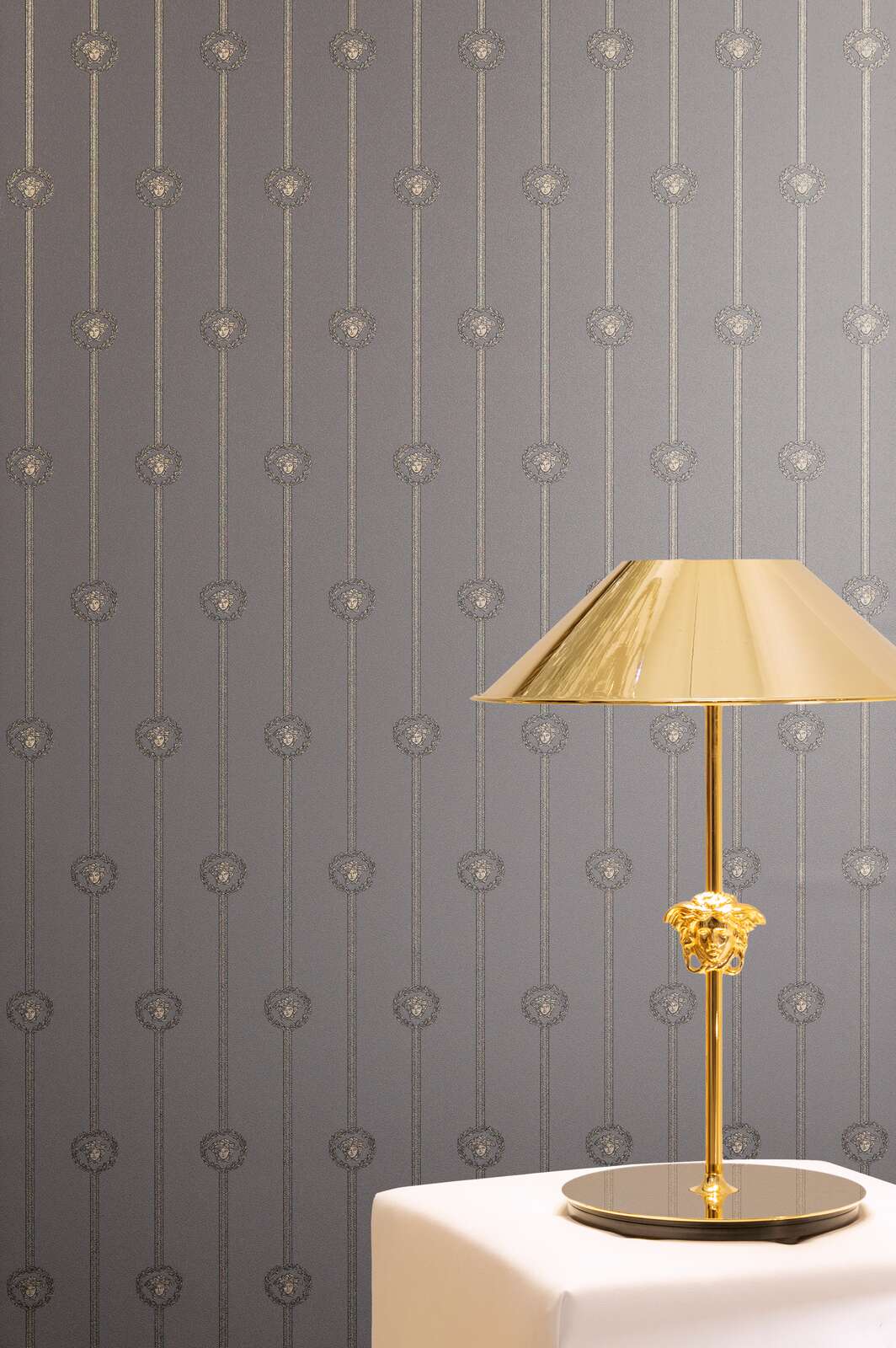 The Imperial Damask | Smoked Grey Luxe