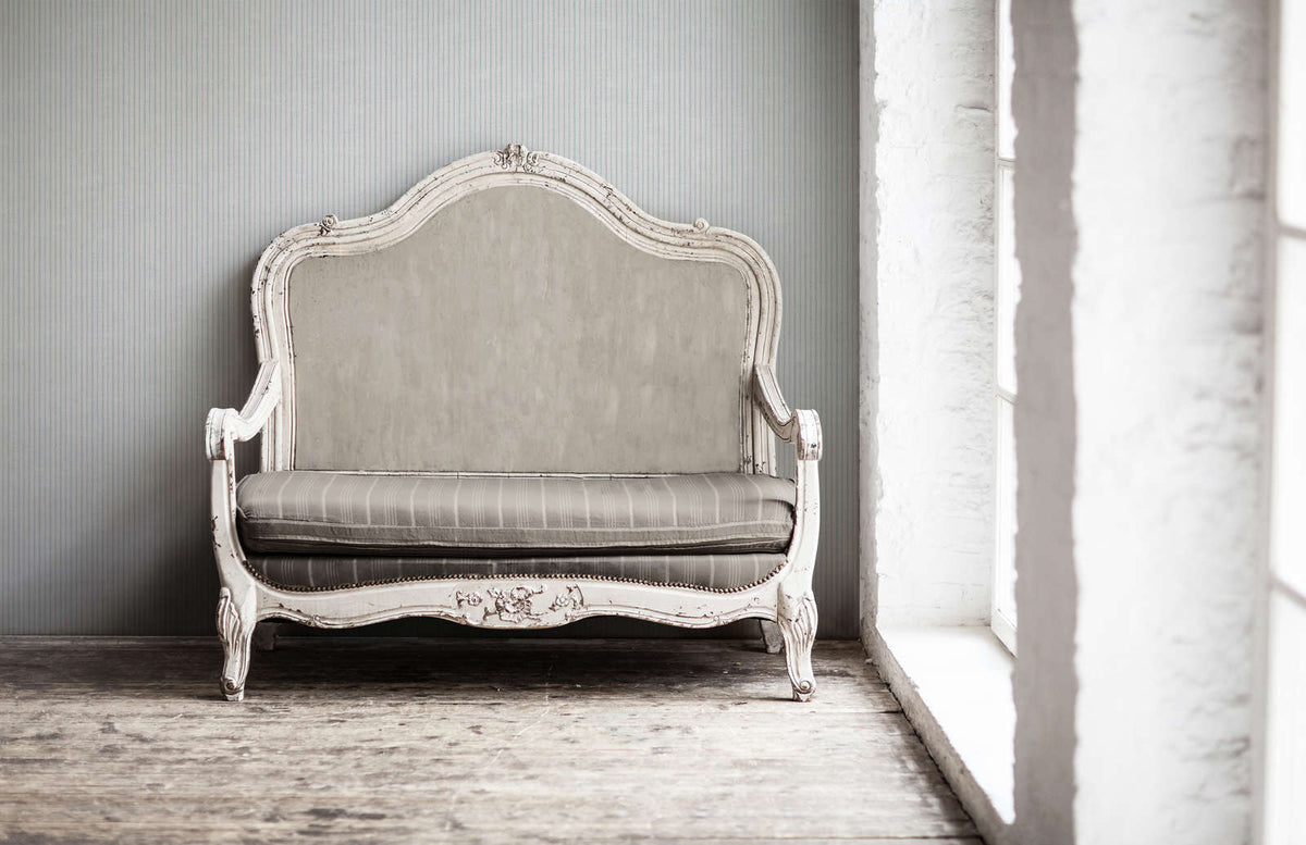 The Seafoam Striae | Cream Pinstripe Luxe