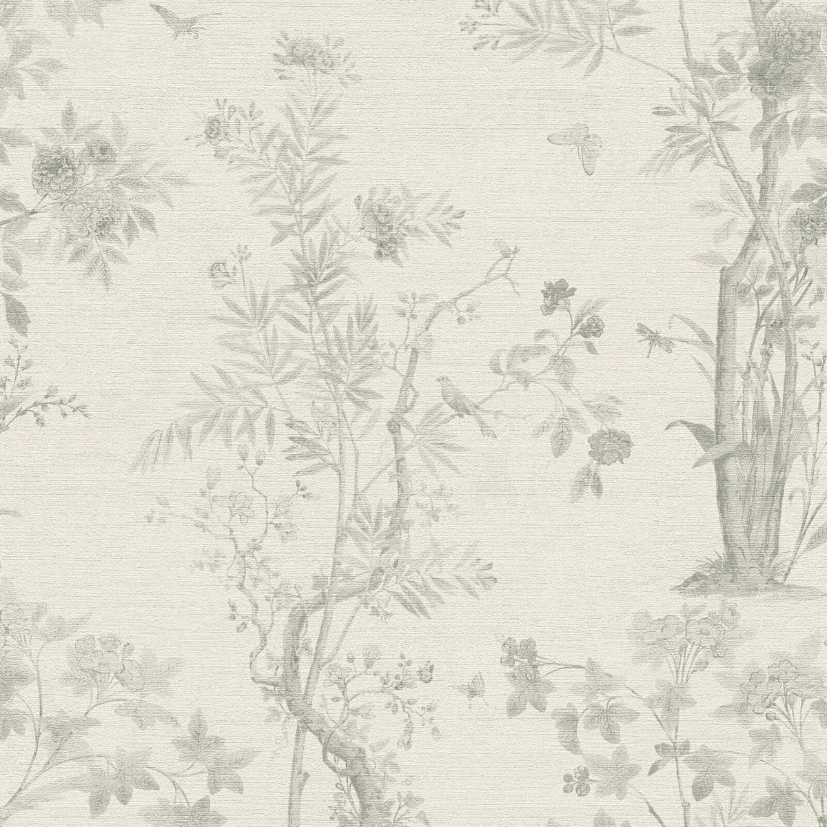 The Windsor Chinoiserie | Alabaster & Shimmering Champagne Luxe