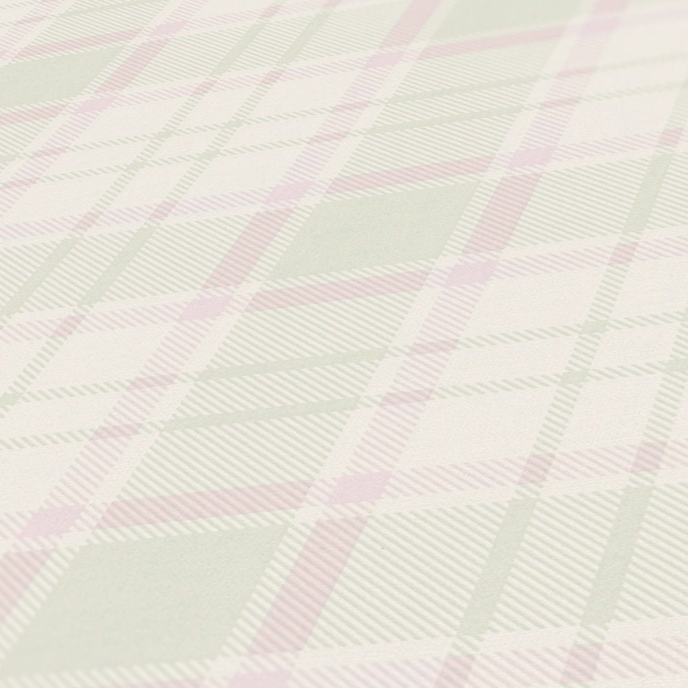 Close up of the surface texture of The Arabesque Hall | Sage & Blush Luxe in sage & blush