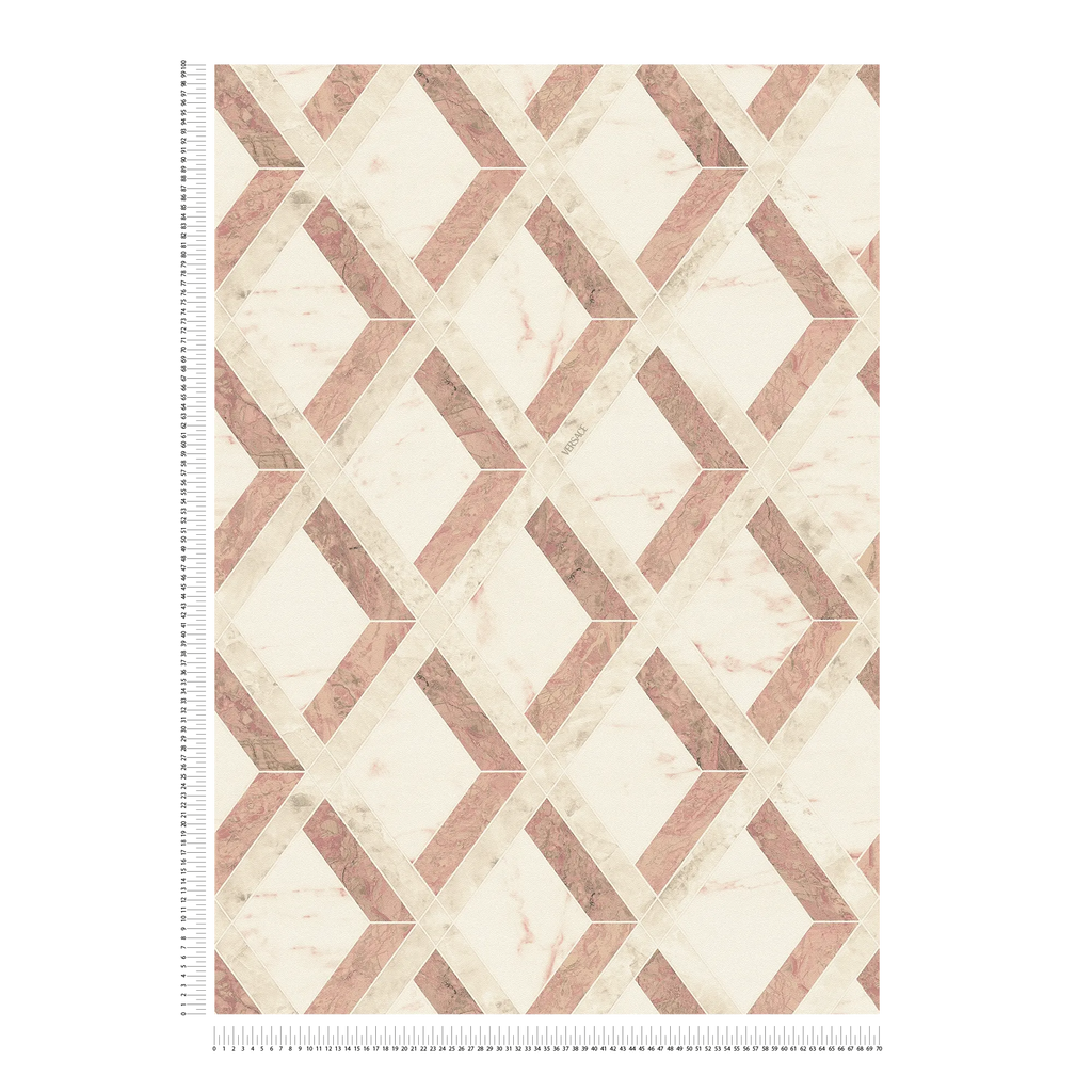The Marble Lozenge | Cream & Blush Luxe