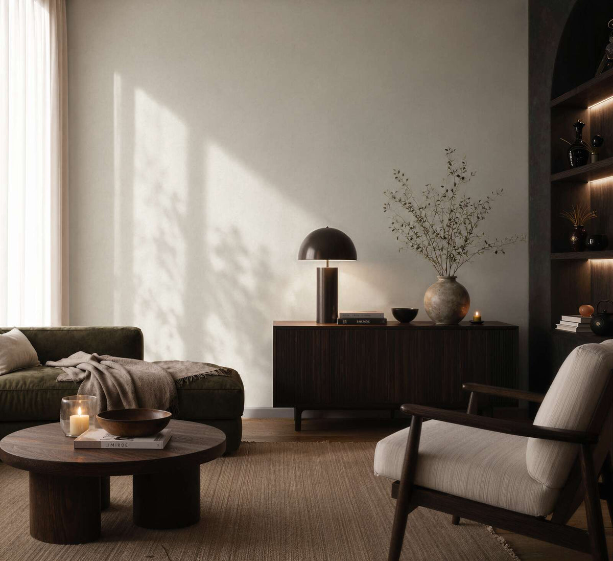 The Saffron Nook | Smoked Grey Luxe