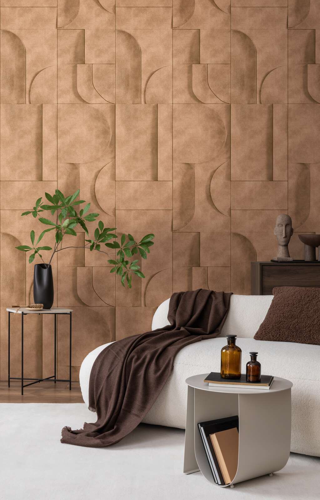The Jade Archive | Earthy Brown & Smoked Grey Luxe