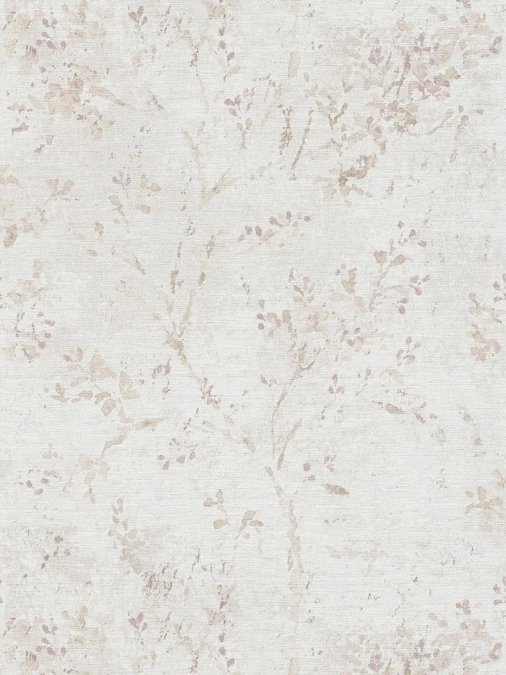 Flat view of the warm beige & bronze pattern repeat of The Forget-me-not Almanac | Warm Beige & Bronze Luxe