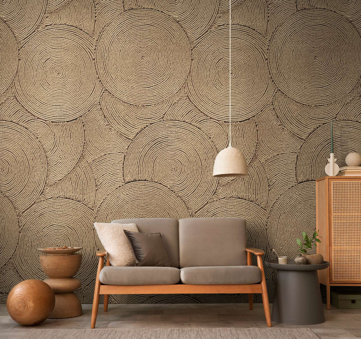 The Beryl Lantern | Warm Beige & Earthy Brown Luxe