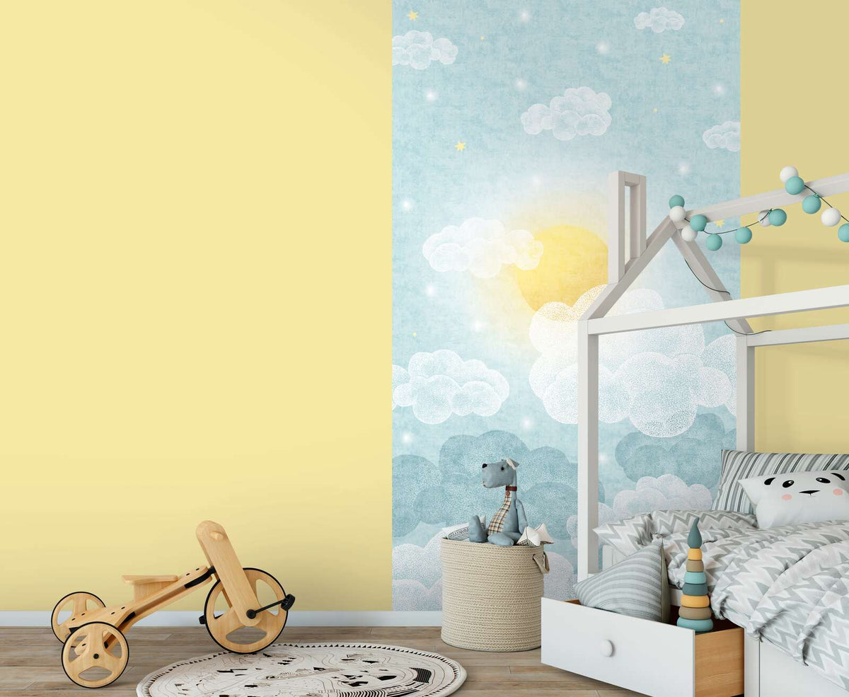 The Cloud Harbour | Azure & Luminous White Luxe