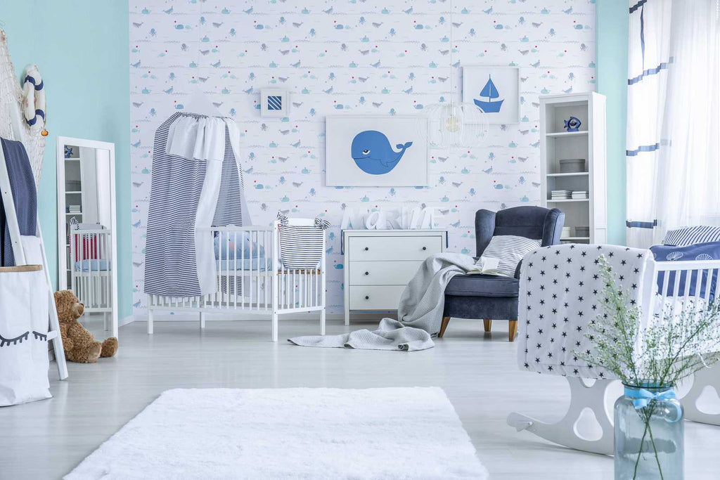 The Rowan Playroom | Azure & Smoked Grey Luxe