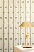 The Imperial Damask | Luminous White & Sun-Kissed Gold Luxe