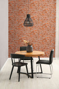 The Ebony Dorter | Earthy Brown & Crimson Luxe