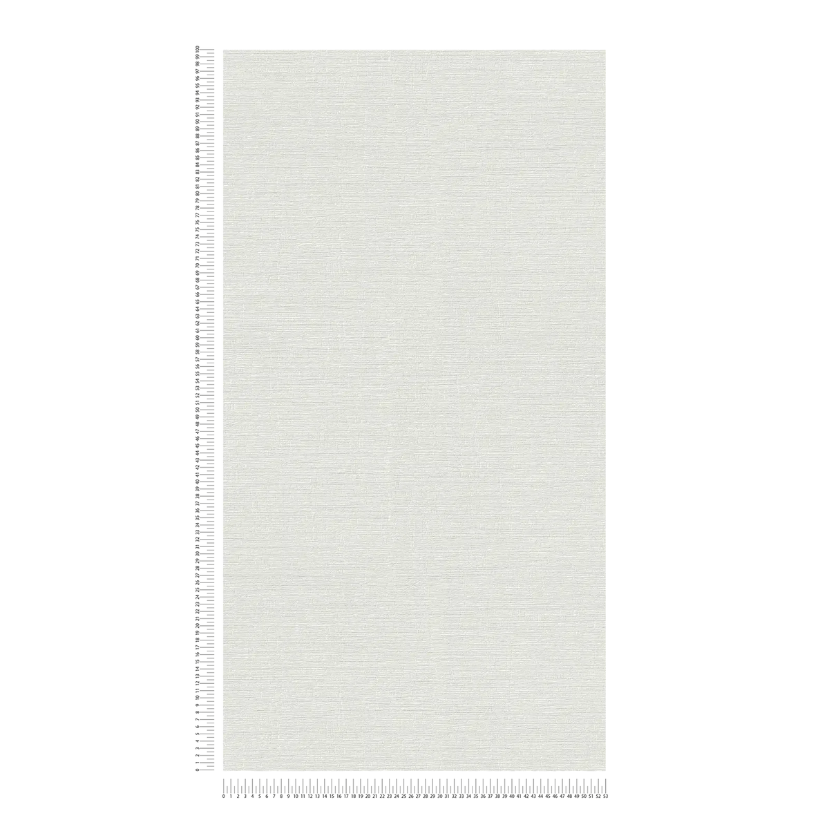 Roll of The Chevron Atrium | Smoked Grey & Luminous White Luxe partly unrolled, 0.53 m × 10.05 m