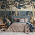The Heather Cloister | Azure & Earthy Brown Luxe