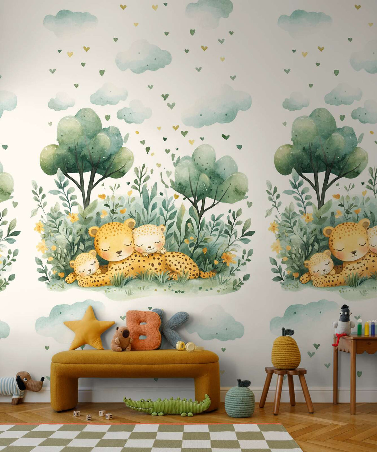 The Citrus Sky | Azure Chartreuse Luxe
