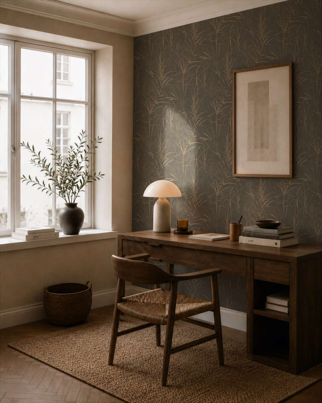 The Nimbus Cloister | Earthy Brown & Smoked Grey Luxe