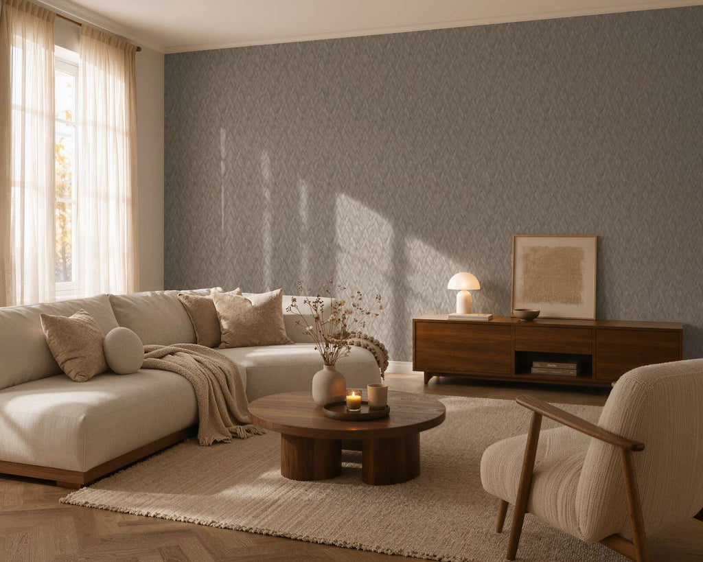 The Stone Cloister | Earthy Brown & Smoked Grey Luxe