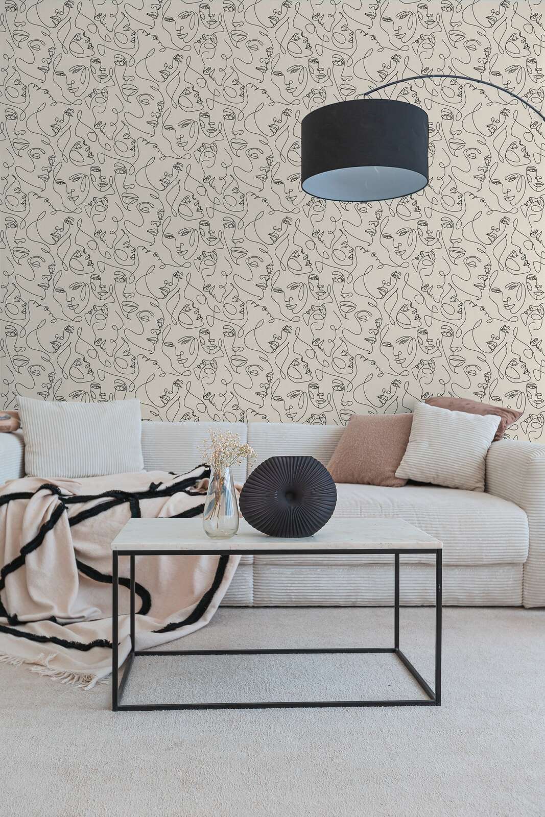 The Ebony Chapel | Warm Beige & Deep Black Luxe
