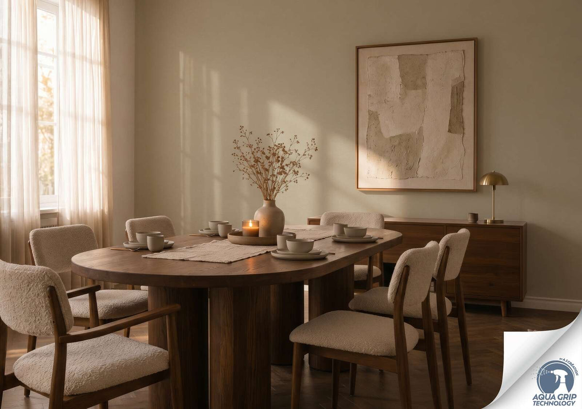 The Plum Cloister | Earthy Brown & Smoked Grey Luxe