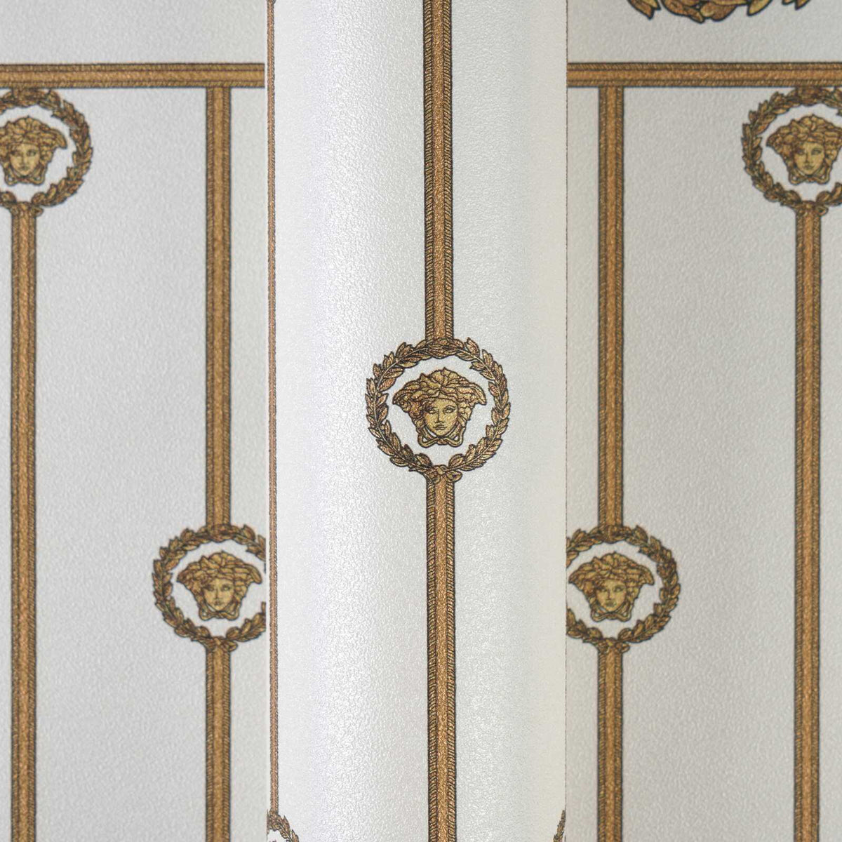 The Gilded Lattice | Luminous White & Sun-Kissed Gold Luxe