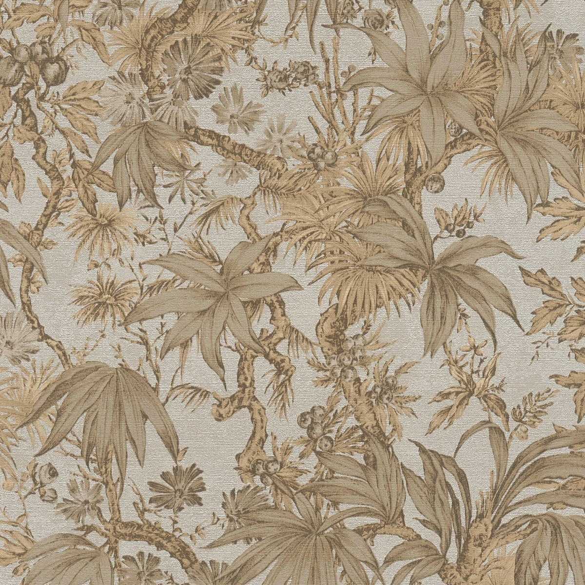 The Fern Cloister | Warm Beige & Smoked Grey Luxe