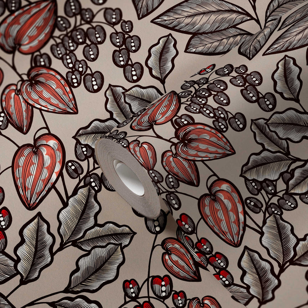 The Harvest Etching | Terracotta Botanical Luxe