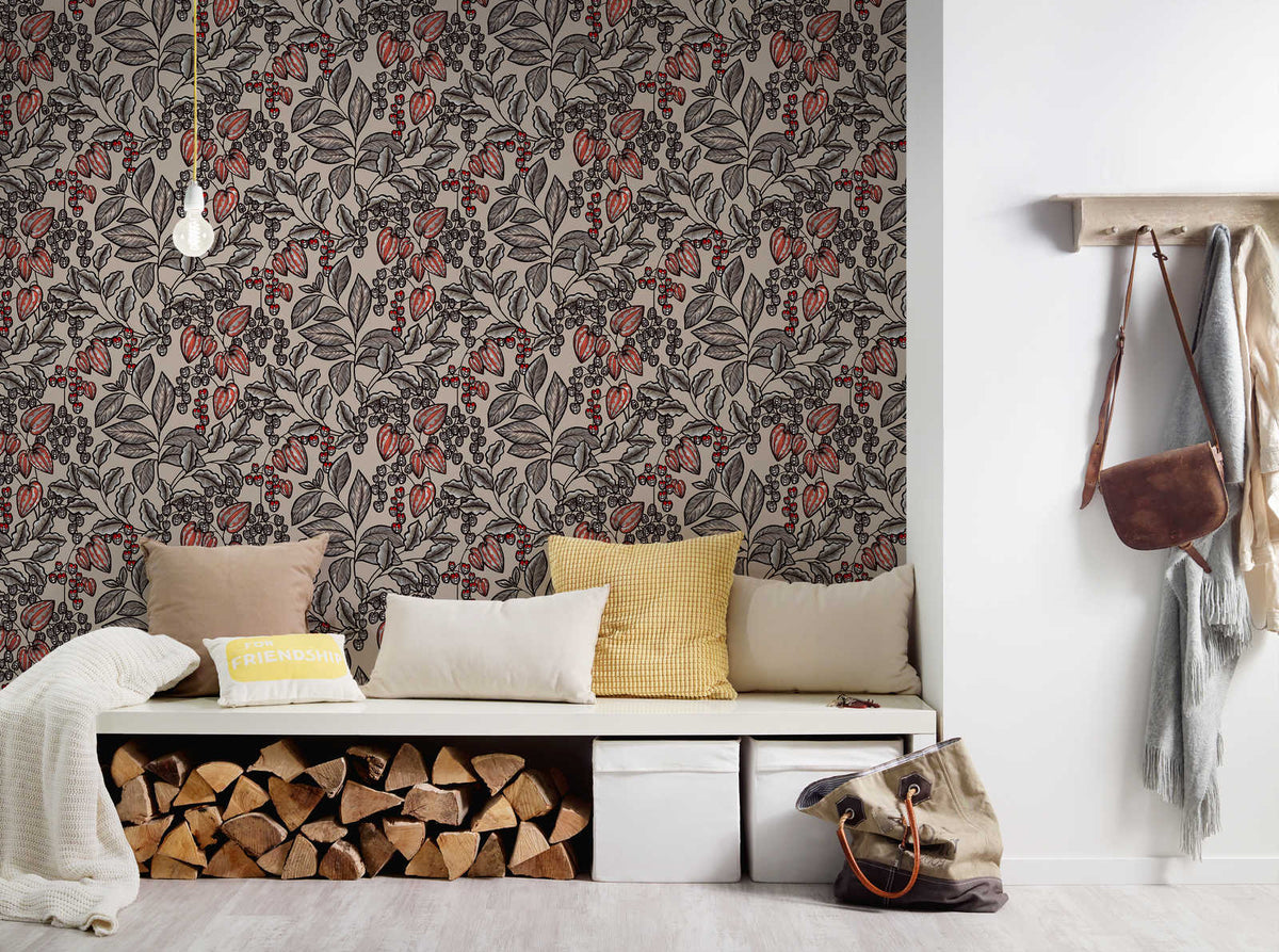 The Harvest Etching | Terracotta Botanical Luxe