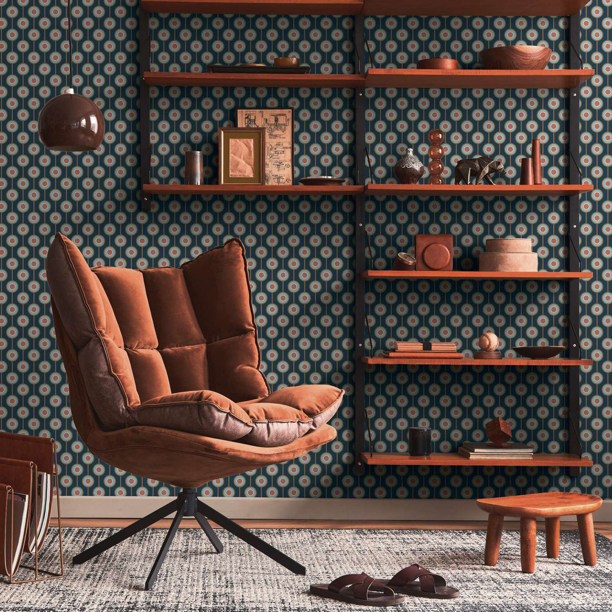 The Cedar Pavilion | Azure & Crimson Luxe