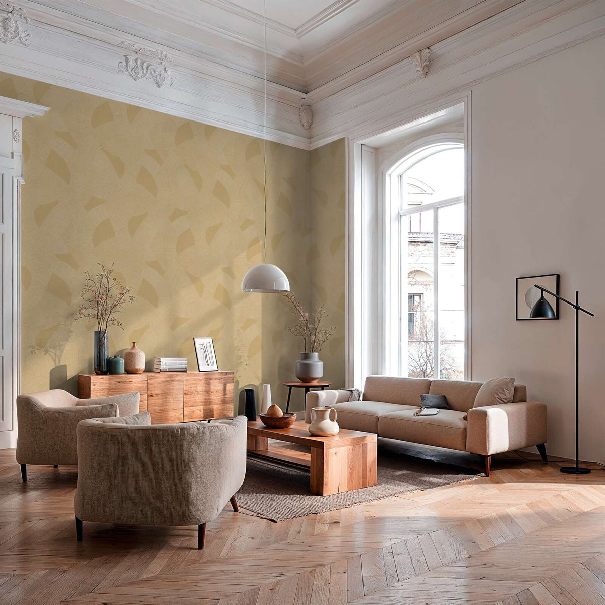 The Ochre Parterre | Earthy Brown & Sun-Kissed Gold Luxe
