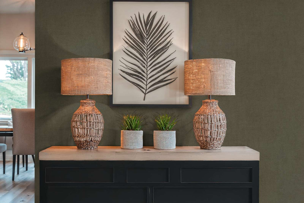 The Moss Colonnade | Deep Black & Earthy Brown Luxe