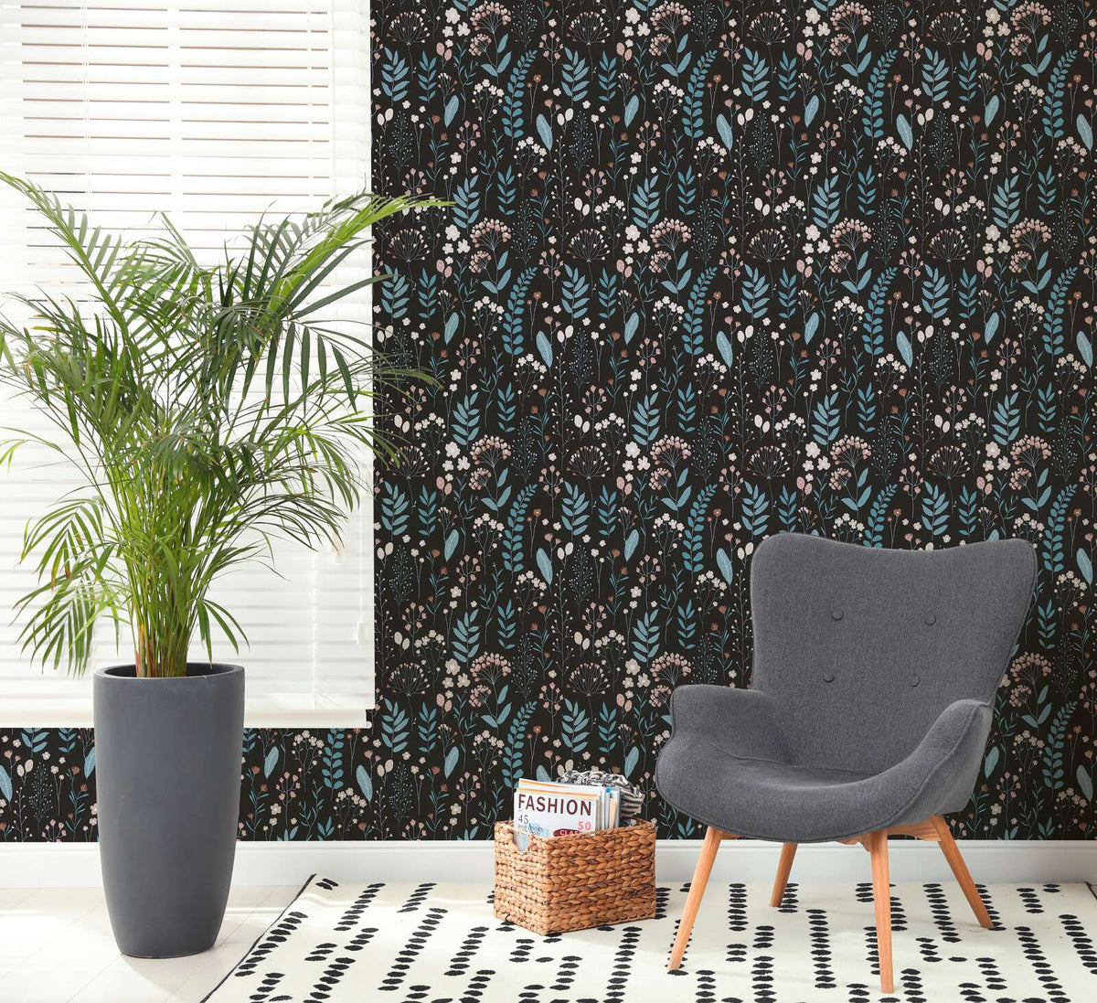 The Ivory Transept | Deep Black & Kaleidoscope Luxe