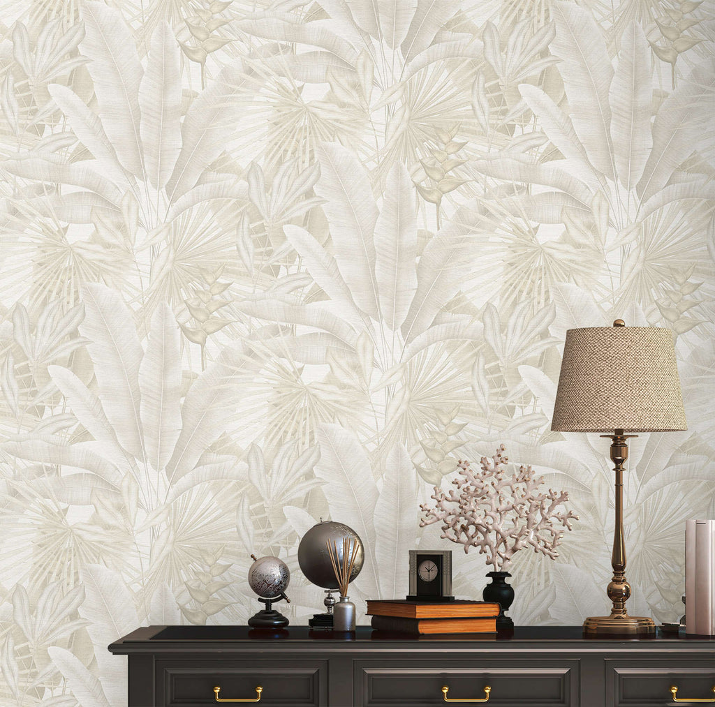 The Garden Etching | Warm Beige & Cream Luxe
