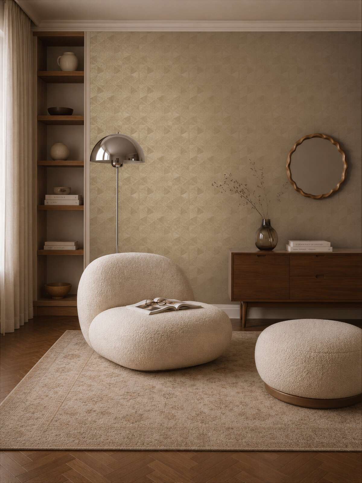 The Mustard Nook | Warm Beige & Earthy Brown Luxe