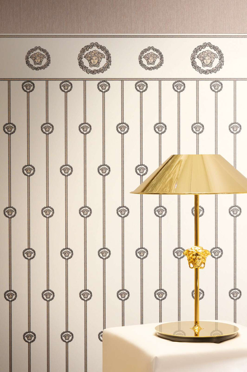 The Gilded Lattice | Cream & Luminous White Luxe