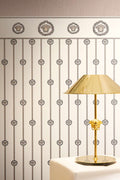 The Gilded Lattice | Cream & Luminous White Luxe