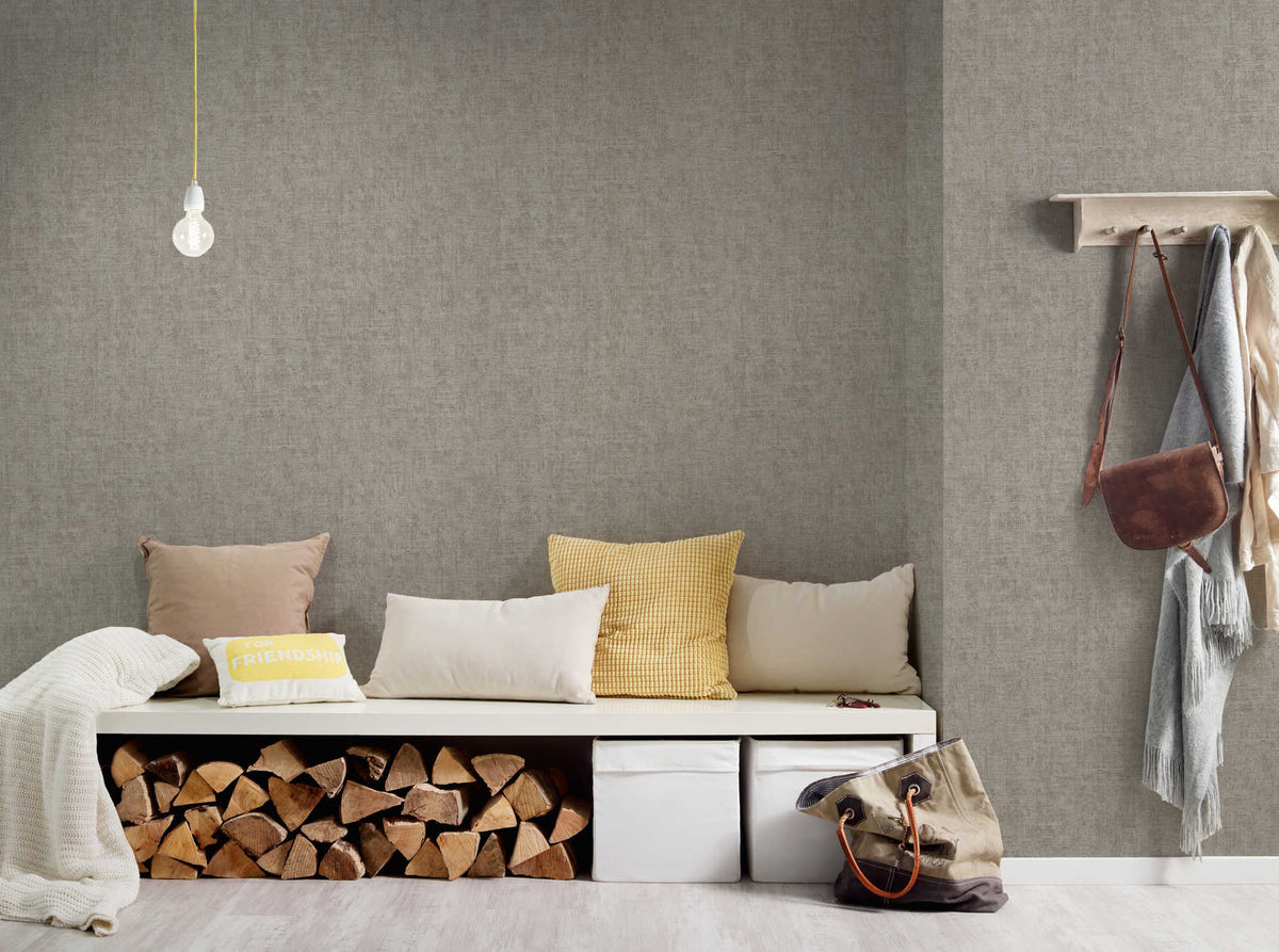 The Graphite Verse | Earthy Brown & Shimmering Silver Luxe